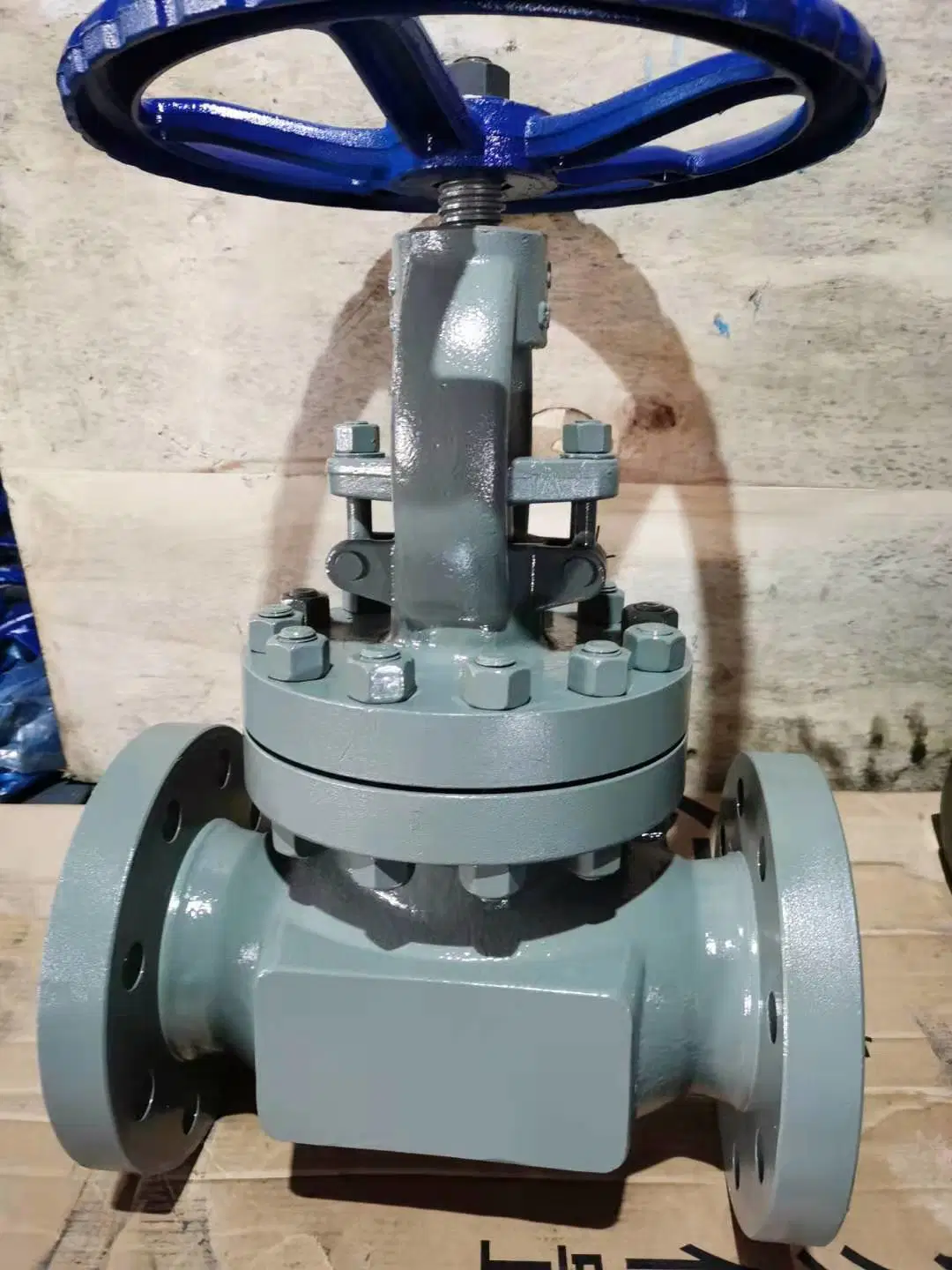 Pn16 DN50 DN80 Hand Wheel Flange Wedge Type Gate Valve Stainless Steel 304 Non-Rising Stem Flange Gate Valve