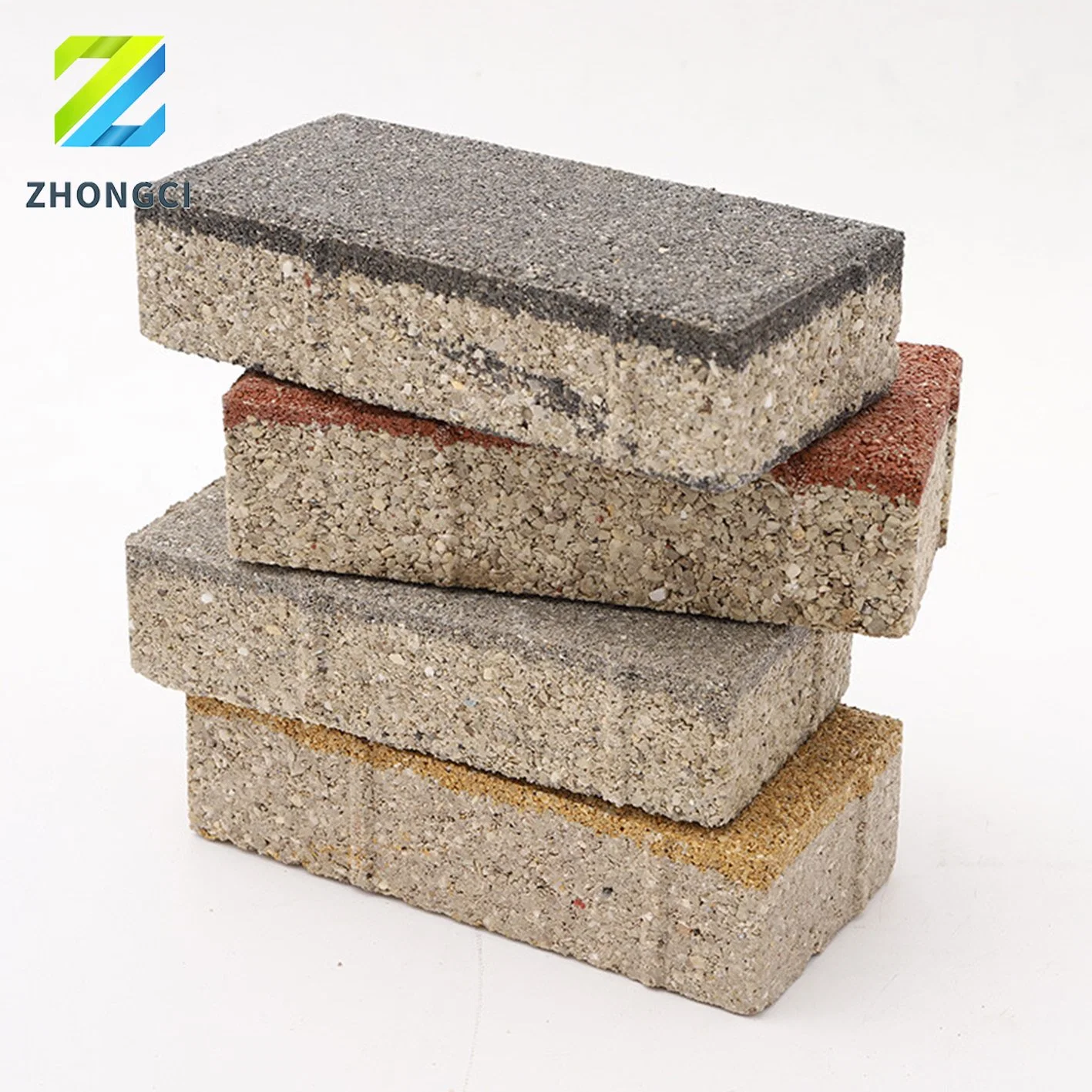 Zhongci Concrete Water Permeable Bricks for Sidewalk