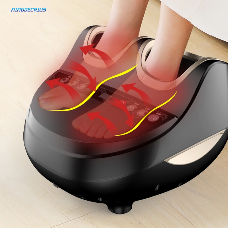 Ningdecrius Electric Shiatsu Heizung Roller Massage Blutkreislauf Maschine Massage Rollenfußmager