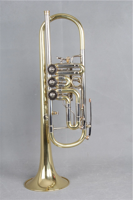 Rotary Trumpet Gold Lacquer Tr-400L