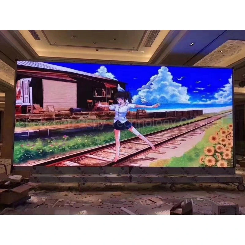 Indoor Fixed-Install SMD LED Video Wall Full Color Electronic Display