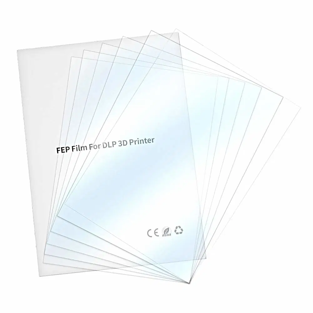 Film transparent optiquement FEP Relase Film pour UV SLA DLP LCD imprimante 3D6 d'acheteurs