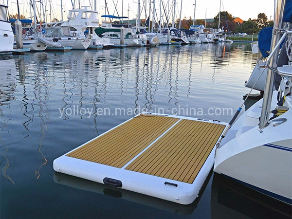 Inflatable Floating Sport Boats Yacht Dock