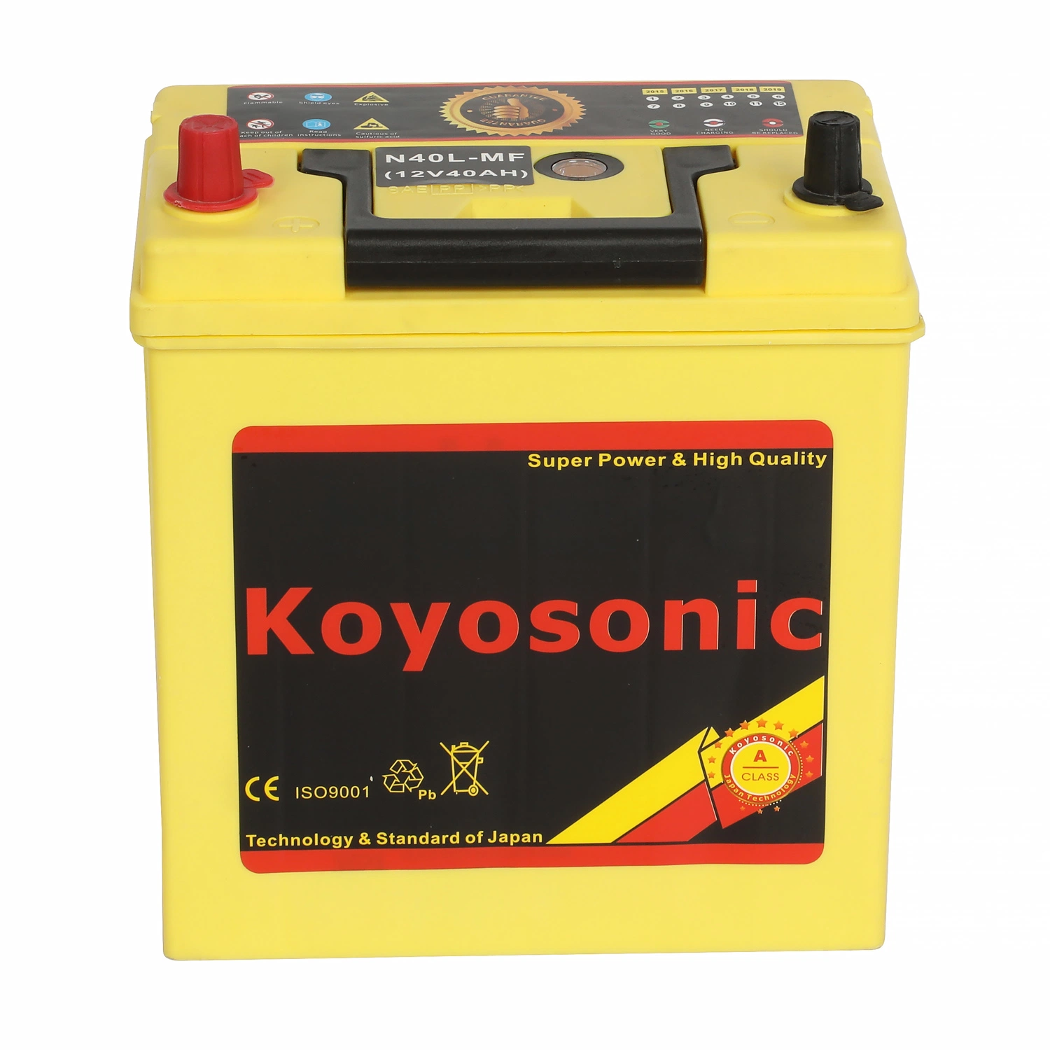 Low Maintenance Free Dry Cell 12V 70ah Automobile Battery 80d26r Car Battery