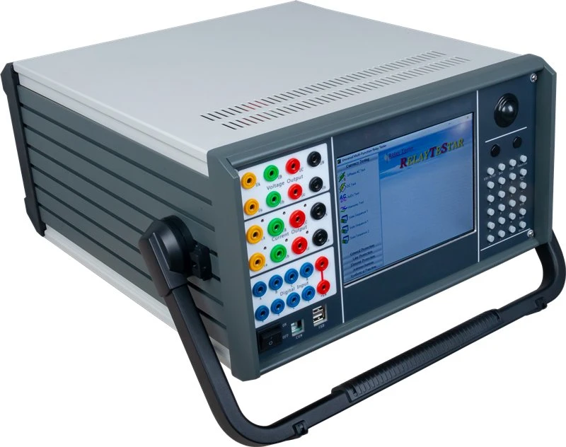 Factory Supplier Microcomputer 6 Phase Relay Protection Tester Secondary Injection Relay Test