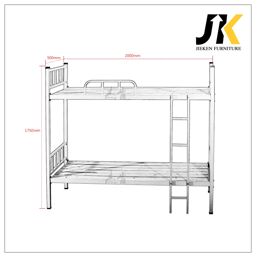 Bunk Beds with Metal Frames Are Available in Custom Sizes