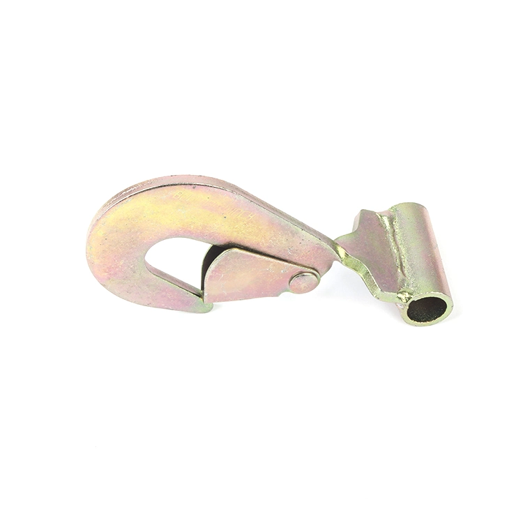 Metal Steel Zinc Plated Twisted Snap Hooks for Hanging Products