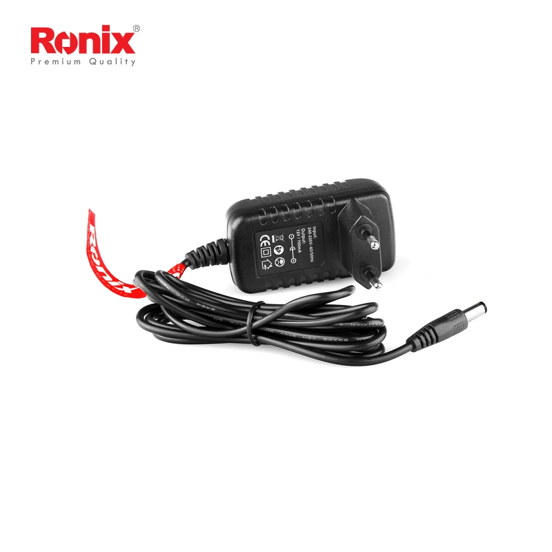 طقم مشغل Ronix 8601 عزم دوران متغير السرعة عالي 2000 دورة في الدقيقة مع مقبض مطاطي للبطارية، نظام إدارة التصادم اللاسلكي