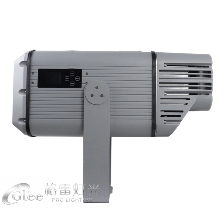 400W LED Zoom Exterior Rotating Gobo Logo Image Projection Lighting