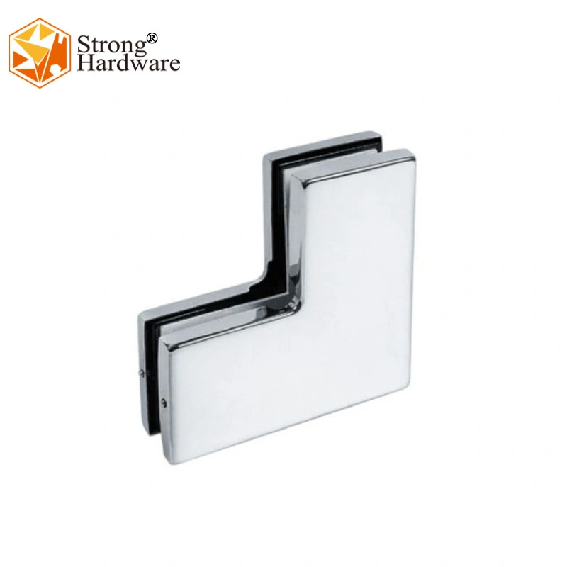 SS201 Cover Brush Nickle Three Ways Glass Door Lock Patch Fittings