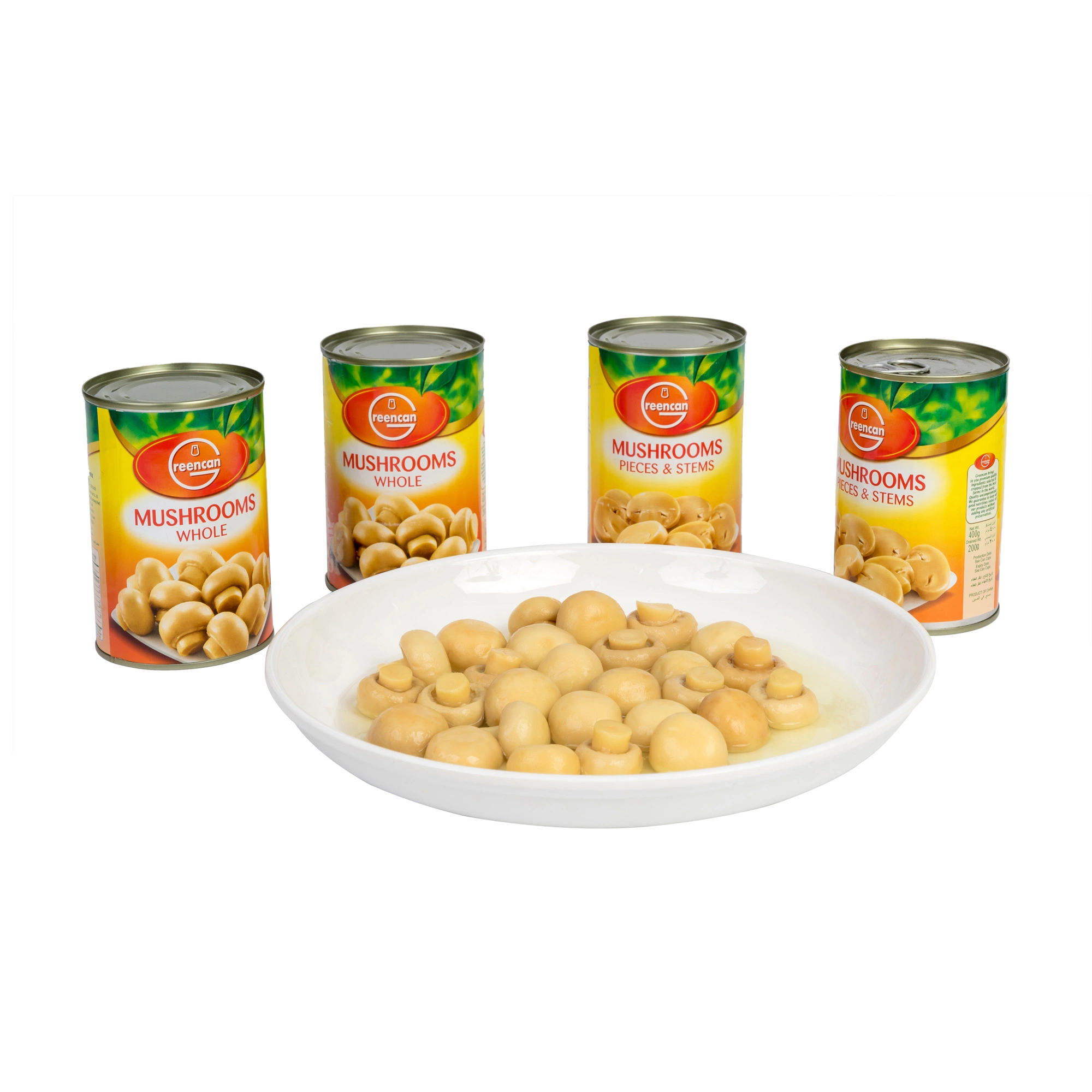 Hot vendendo enlatada comida enlatada Mushroom com Private Label