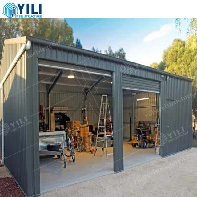 Garage Portable Design Steel Structure Frame for Car Parking