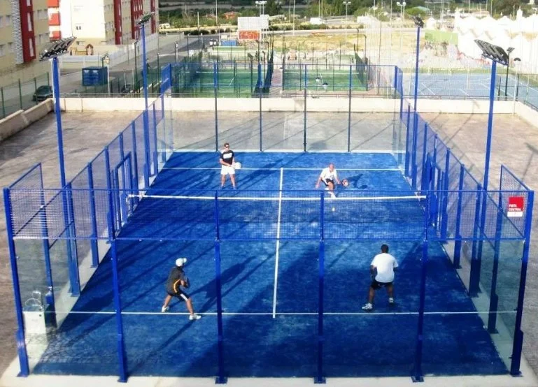 Italian Design Padel Court Indoor Outdoor Sport Count Popular Paddle Tennis Court