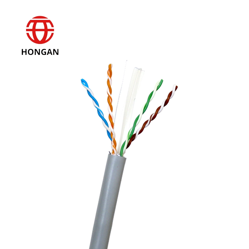 كبل CCA لشبكة LAN CAT6A UTP 4PR Ethernet عالي السرعة بطول 305 أمتار كابل