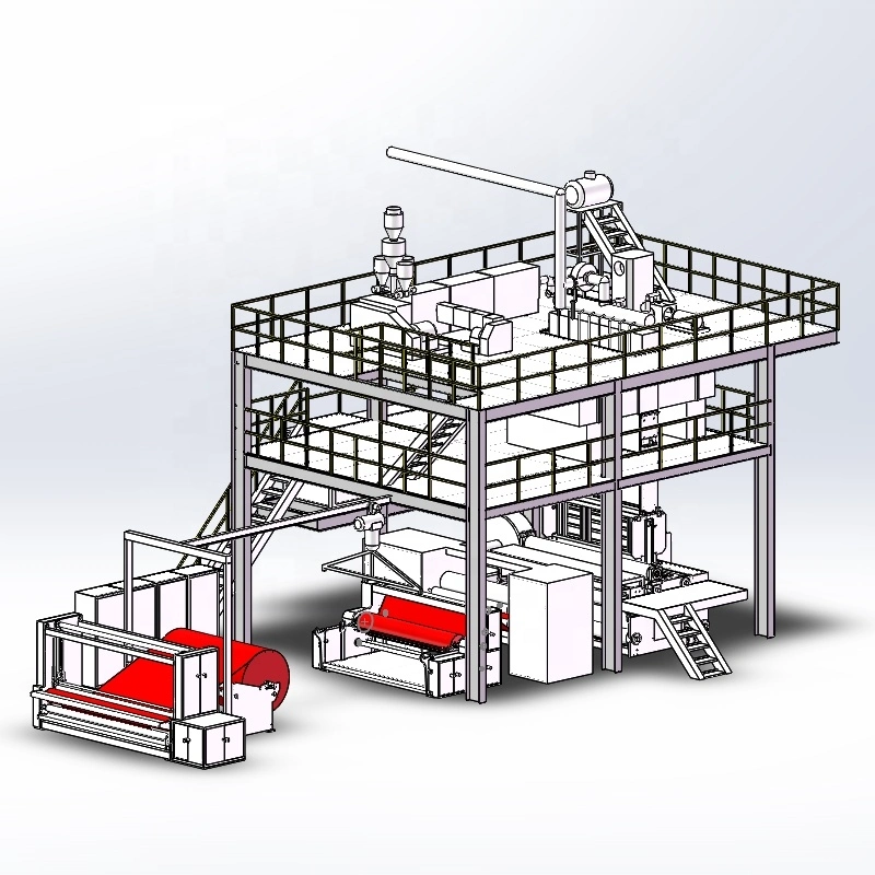 Matériau de PP à faisceau unique Nontissé Machines pour le Home Textile