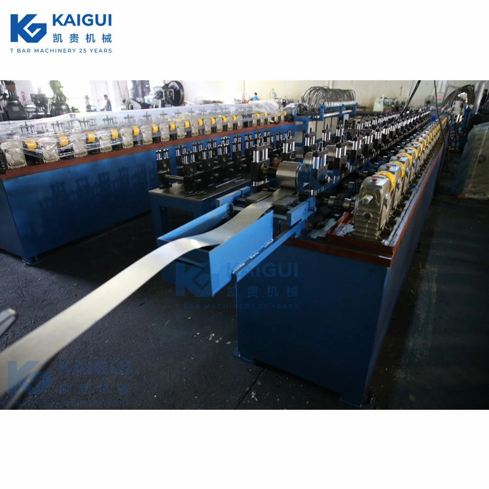 Manufacturer Ceiling T Grid Roll Forming Machine Real Factory Dongguan Kaigui