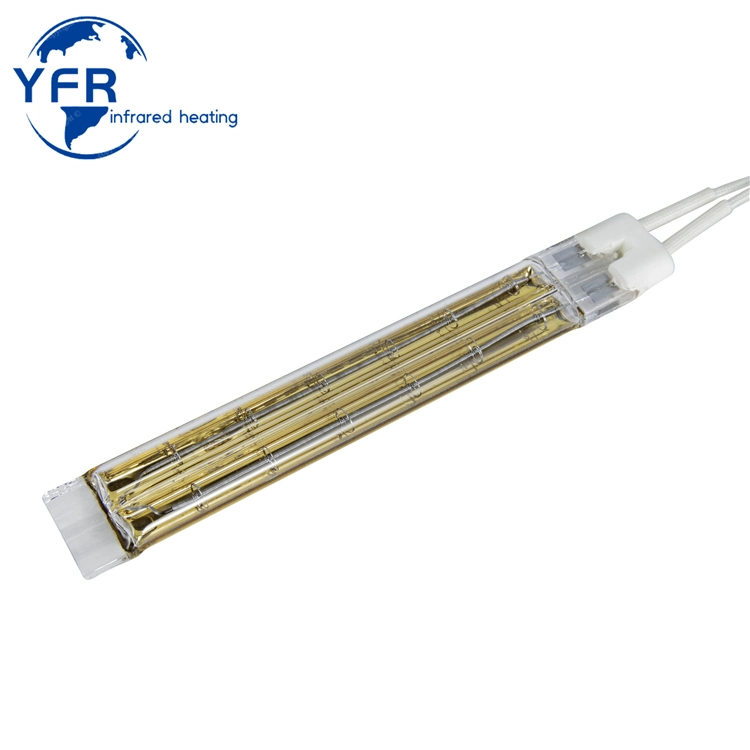 White Reflector Heat Element Quartz Halogen Heater Lamp