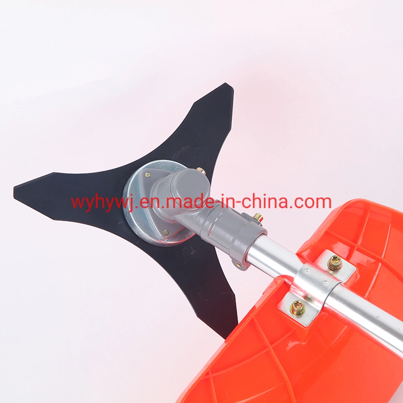 Popular Powerful Gasoline Trimmer Hy-415 Garden Tool Petrol Brush Cutter with Alloy Blade