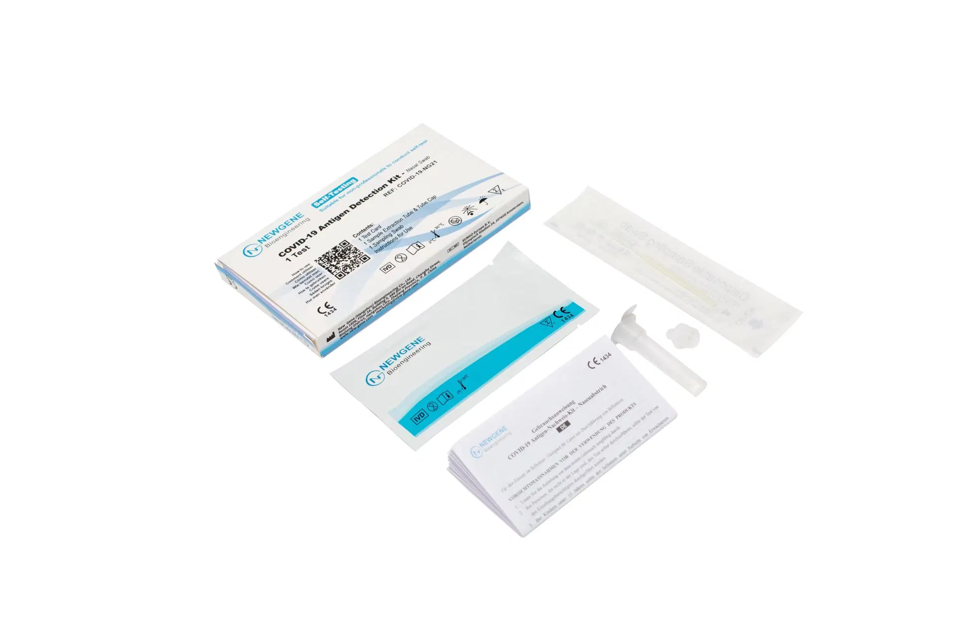 High Accuracy Antigen Test Kit Ivd Rapid Test Kit Newgene Rapid Test with CE Certificate