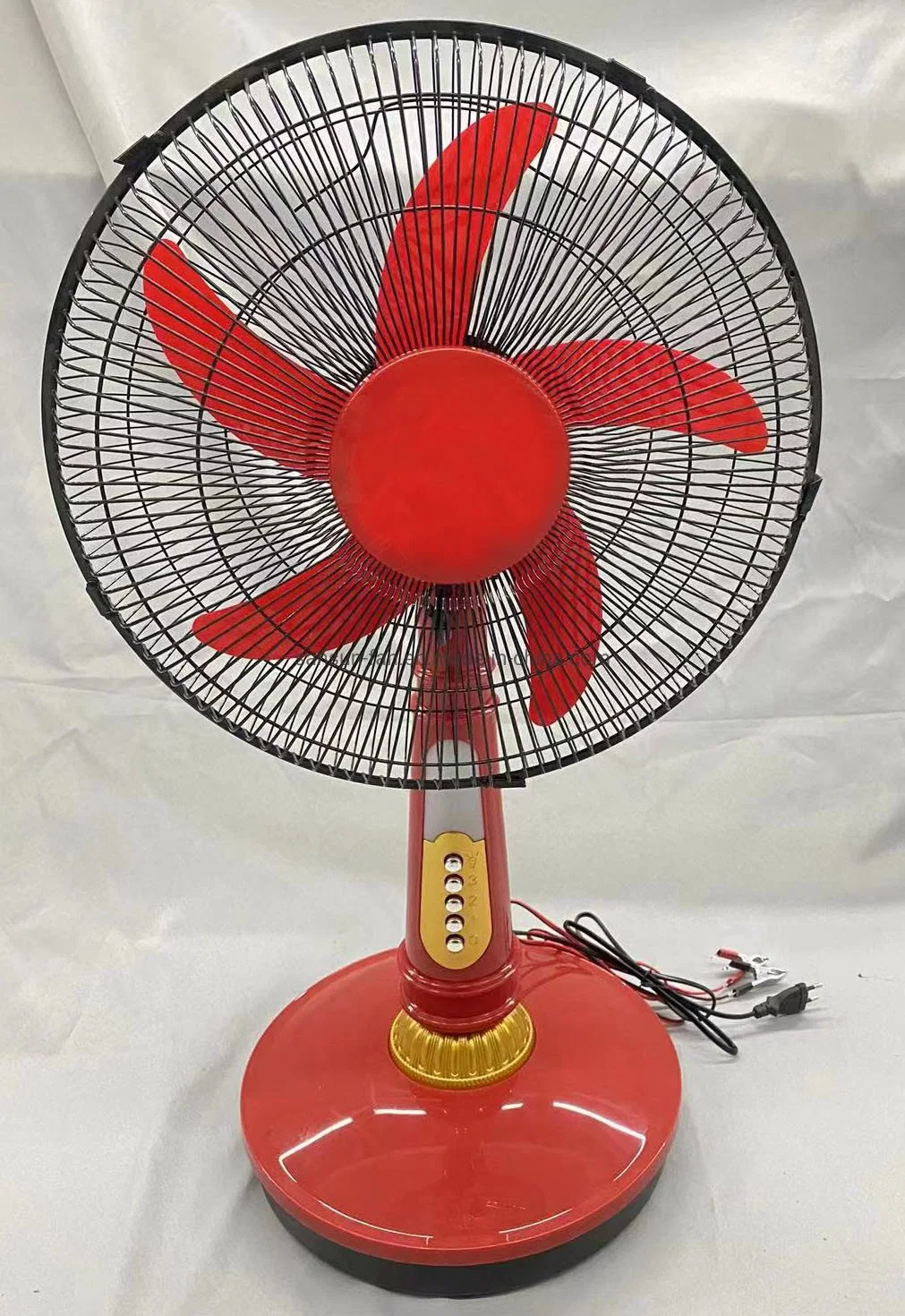 Hotsell 12V AC/DC Table 16inch Rechargeable Portable USB Charger Standing Fan