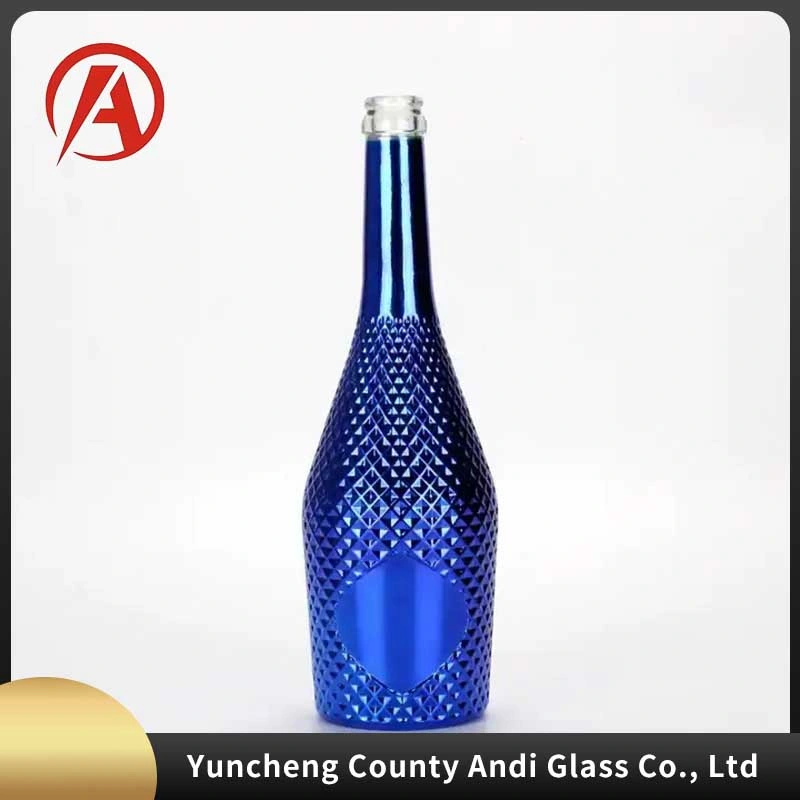 Factory Supplier Hot Sale 500 Ml Premium High Borolisicate Glass Craft Wine 12.0 FL Oz Flint Glass Liquor Wine Bottle