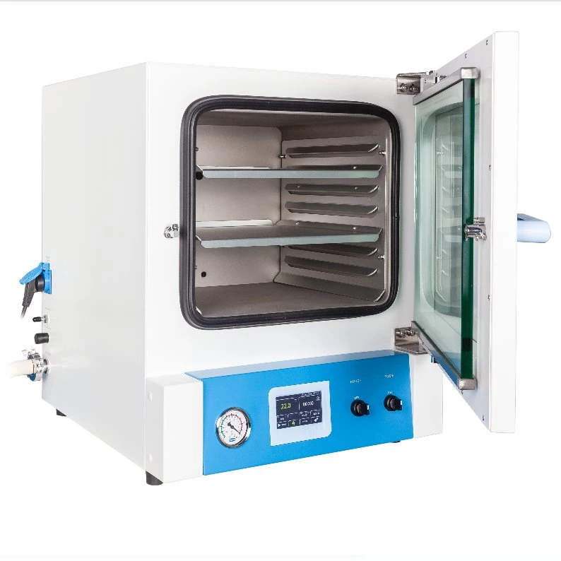Secador de vácuo em estufa de secagem elétrica para laboratório com controlador LCD