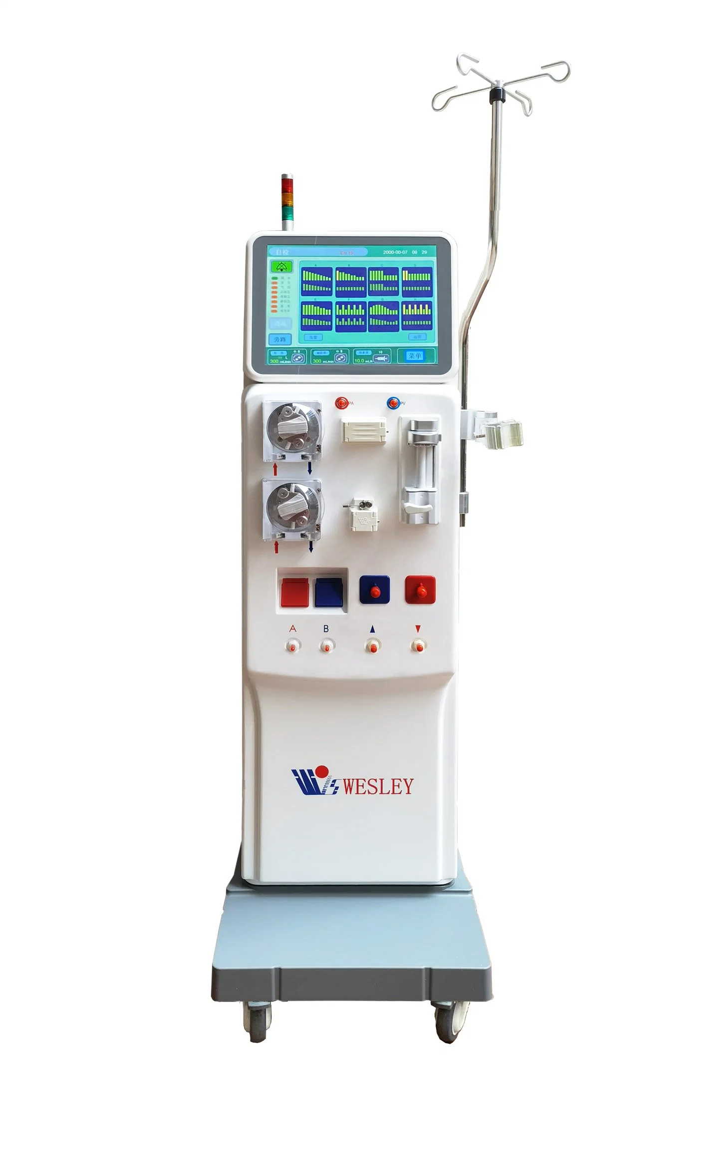 Portable Medical Blood Dialysis Machine HD Hemodialysis Equipment