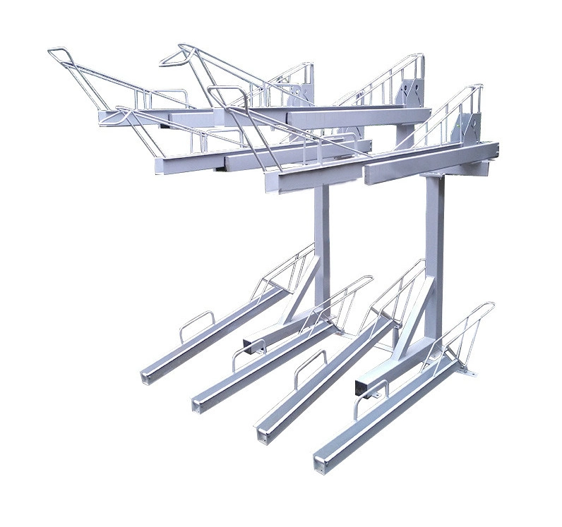 Fabricante de alta calidad China Popular al aire libre Two-Level soporte de la bici