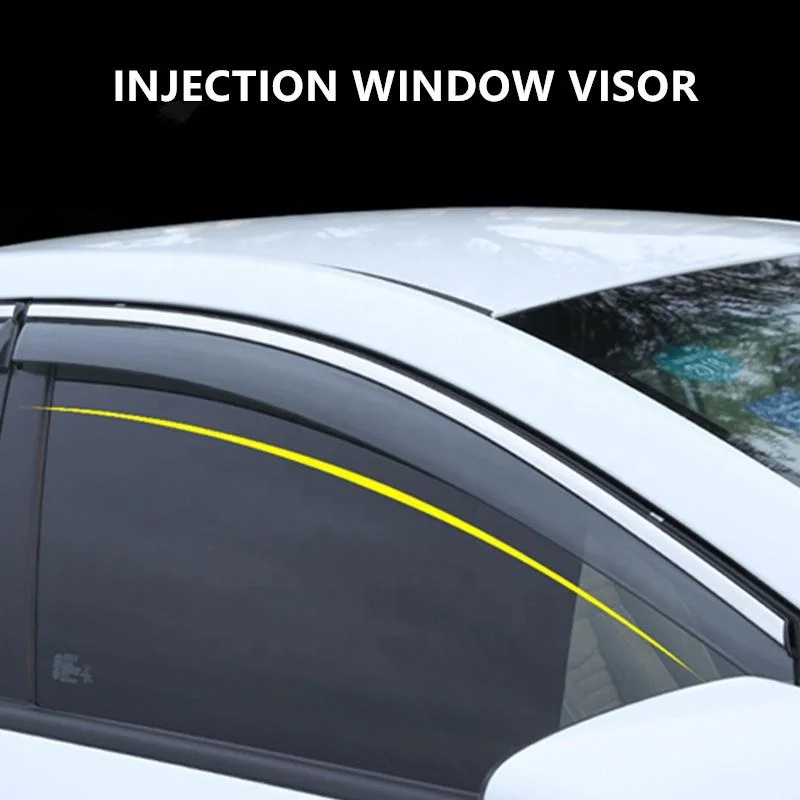 for Toyota Land Cruiser Fj100 2003-2007 Car Window Sun Vent Visor Rain Guards Door Deflector
