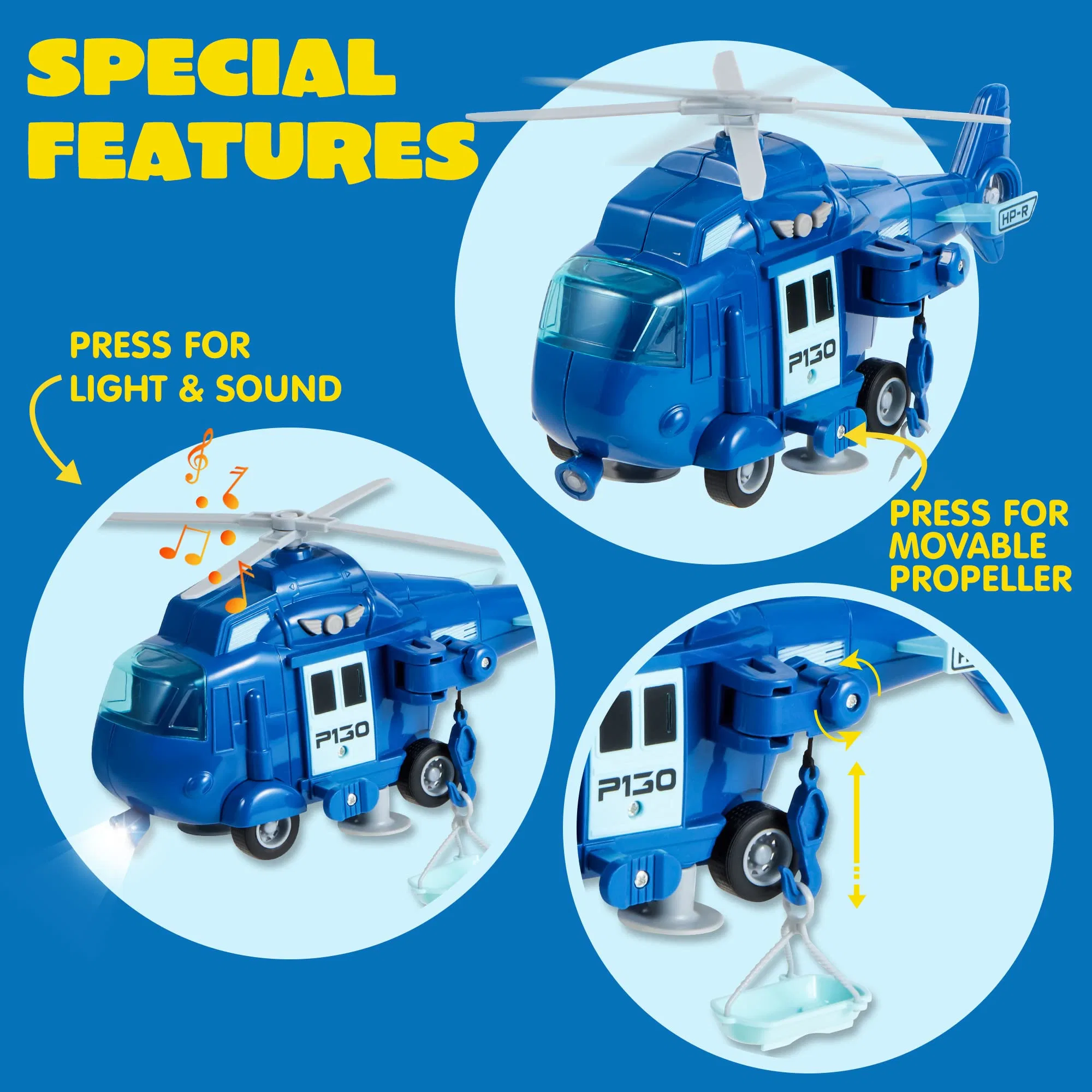 Hot Sale The Best Gift Toy for Boys Emergency Vehicle Toy Playsets