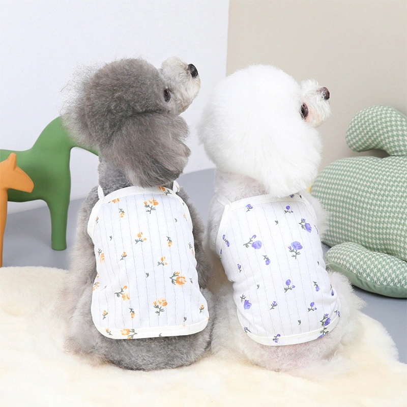 2023 New Style Pet Clothes Designer Dog Clothes Small Dog Clothing Dog Vest Summer Pet Apparel Ropa Perros