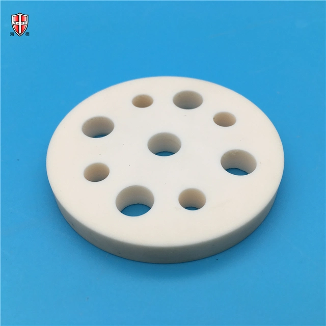 Customized Glaze White Ceramic High Strength and Hardness Alumina Ceramic Ring