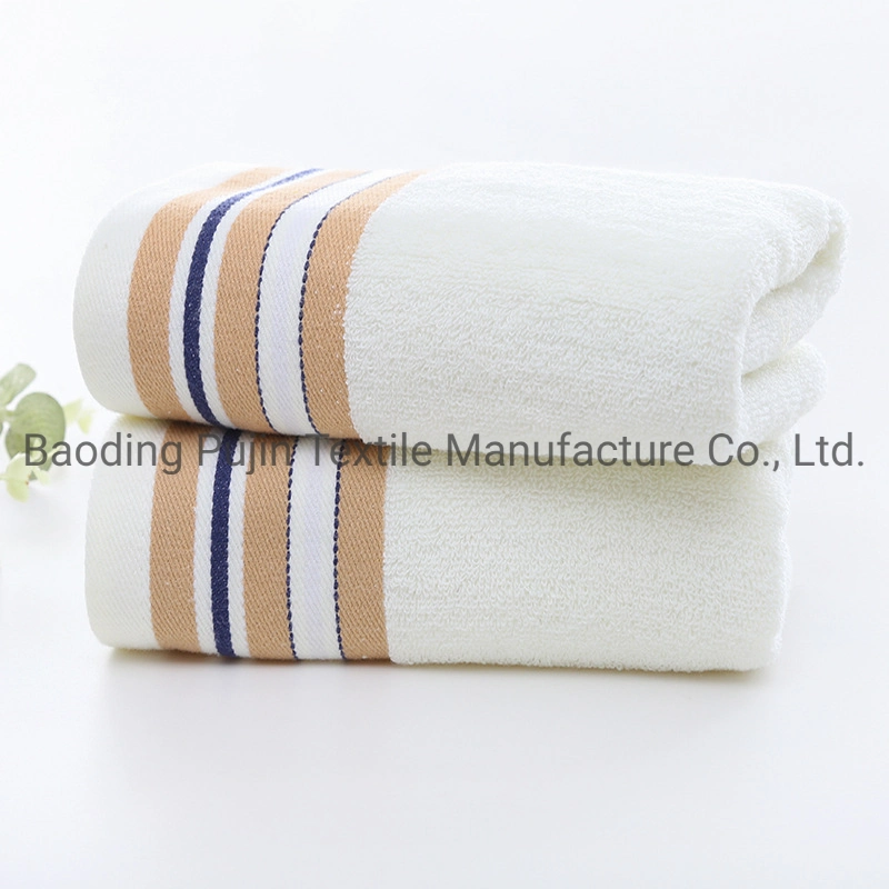 Wholesale/Supplier Custom Logo Woven Terry Gift Sport 100% Cotton Hand Towel