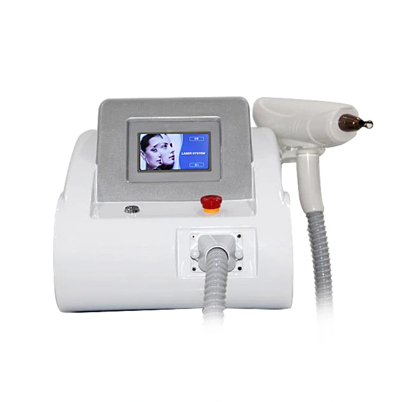 Portable Q Switch ND YAG Laser Tattoo Removal Carbon Peeling Treatment Machine