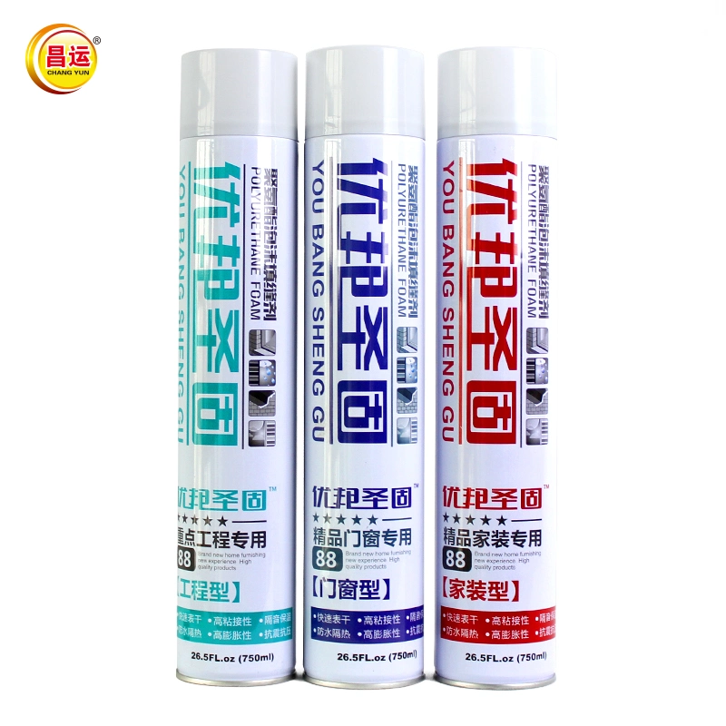 Support Customer Brand PU Foam Sealant with Grade a Quality