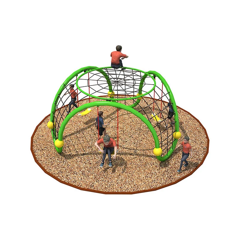 Brands Outdoor Plastic Jungle Gym Rock Climbing Wall with Swing Set