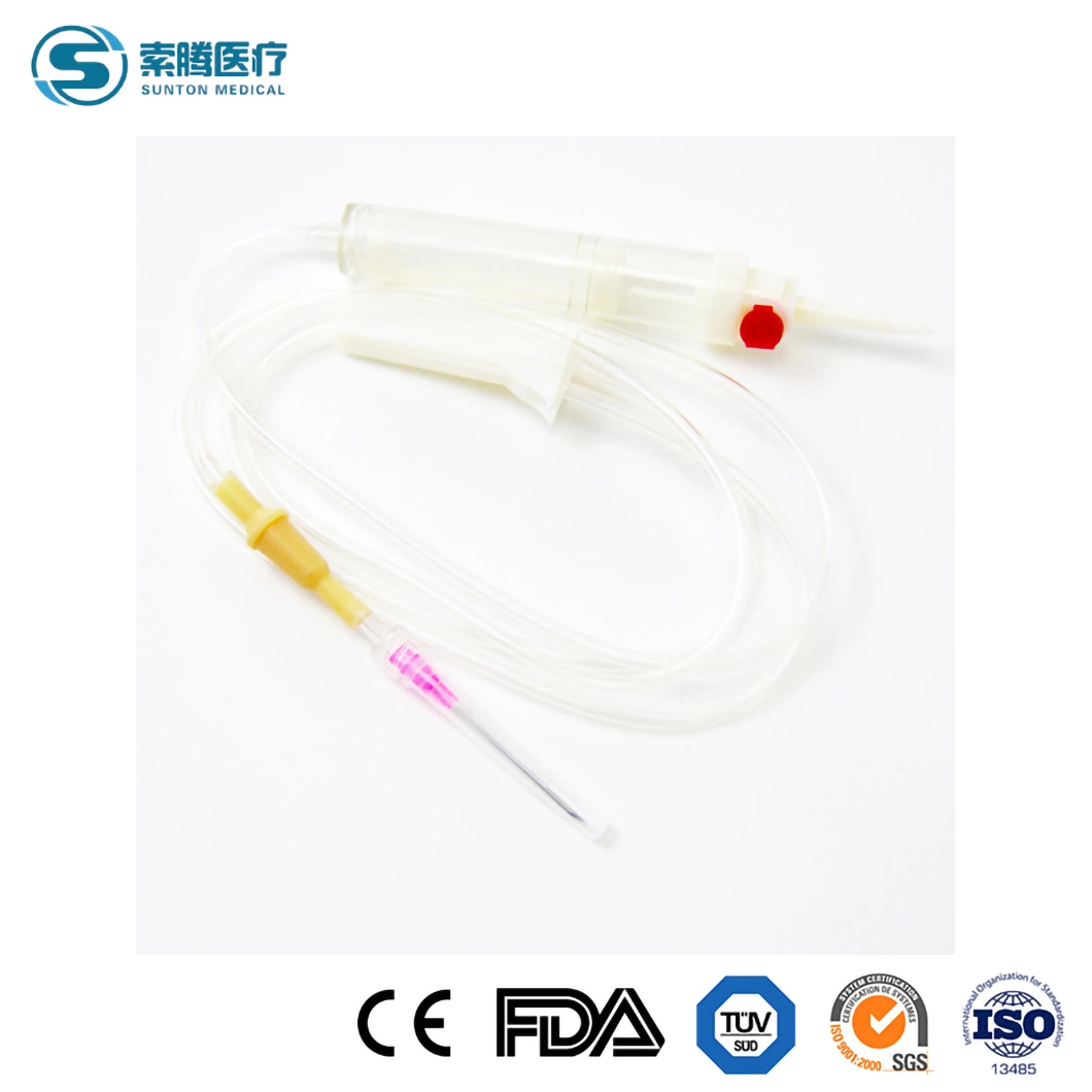 Sunton Blood Transfusion IV Set China Medical Disposable Blood Transfusion Set Manufacturer Blood Transfusion Set Disposable Blood Transfusion Set with Filter