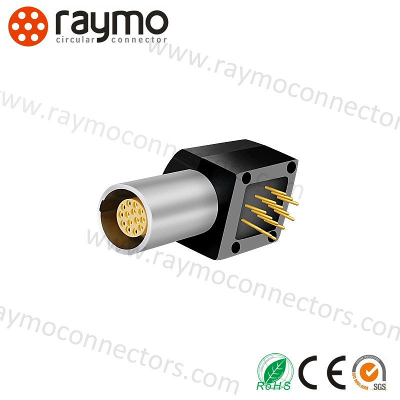 Epg. 0b. 309. Conector circular Hln pasadores para PCB