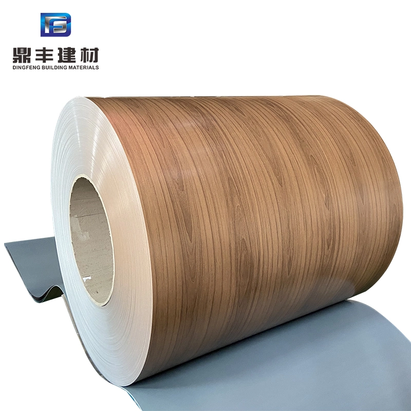 Wood Grain Aluminum Alloy Colored Aluminum Coil for Ceiling