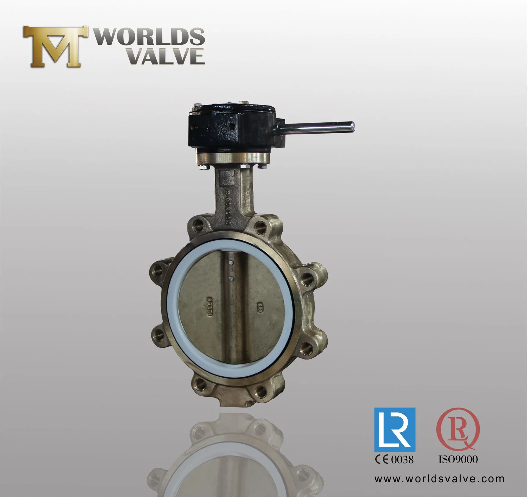 Stainless Steel Lug Type Butterfly Valves C/W Worm Gear/Iorn/Aluminum Lever/Electric/Pneumatic