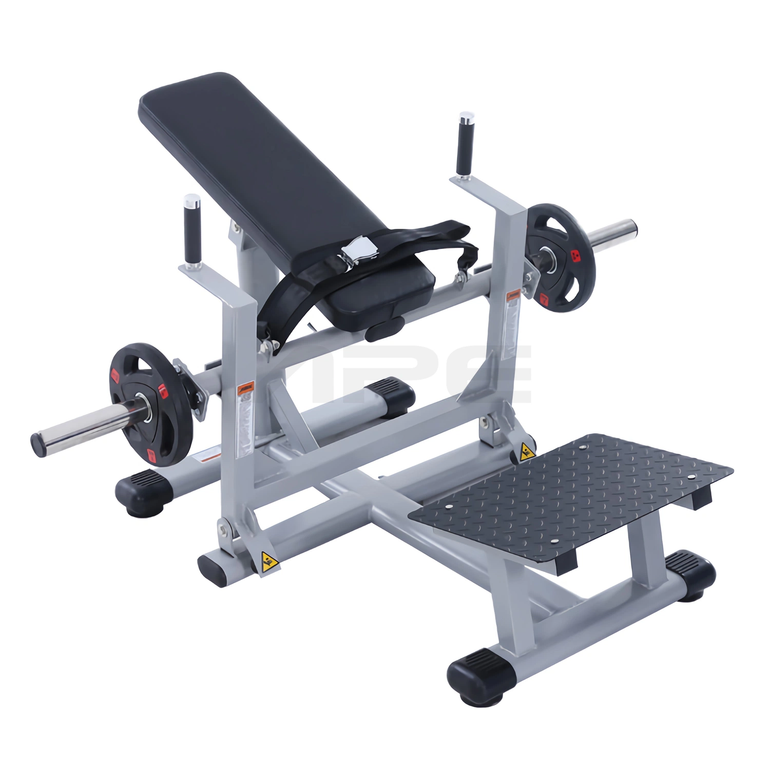 Puissance commerciale des équipements de Gym Fitness Glute chargé de la plaque de la machine Glute dur// Hip Hip formateur Machine de butée