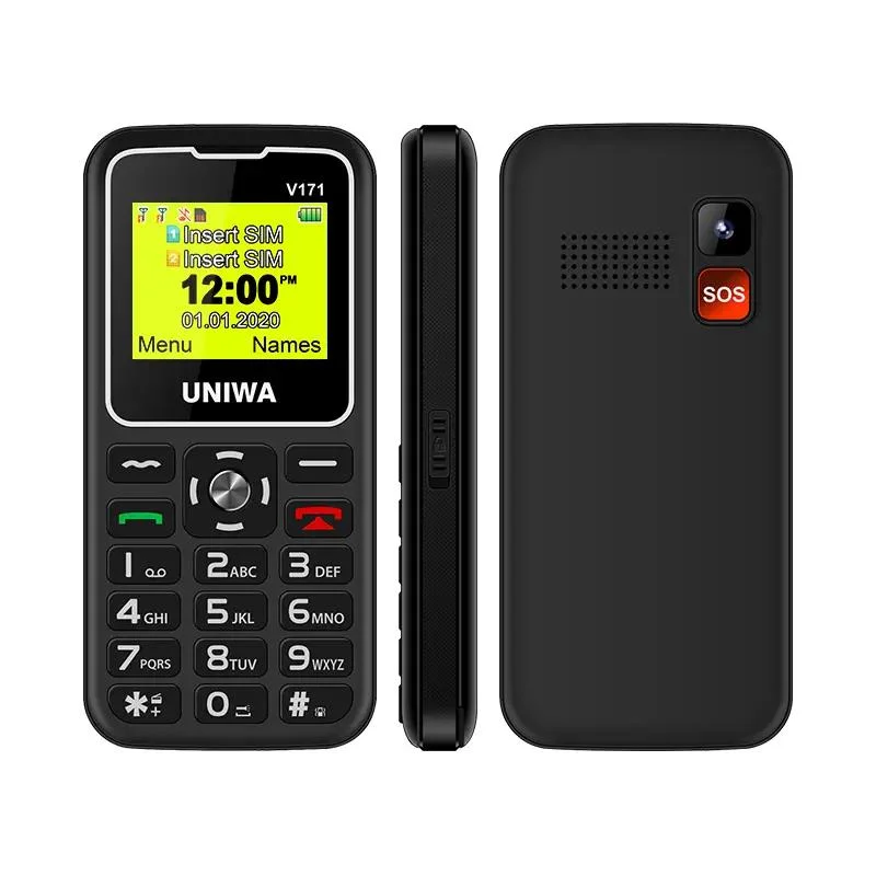 Cheap Price One Key to Unlock Sos Senior 2g Mobile Phone for Elderly People