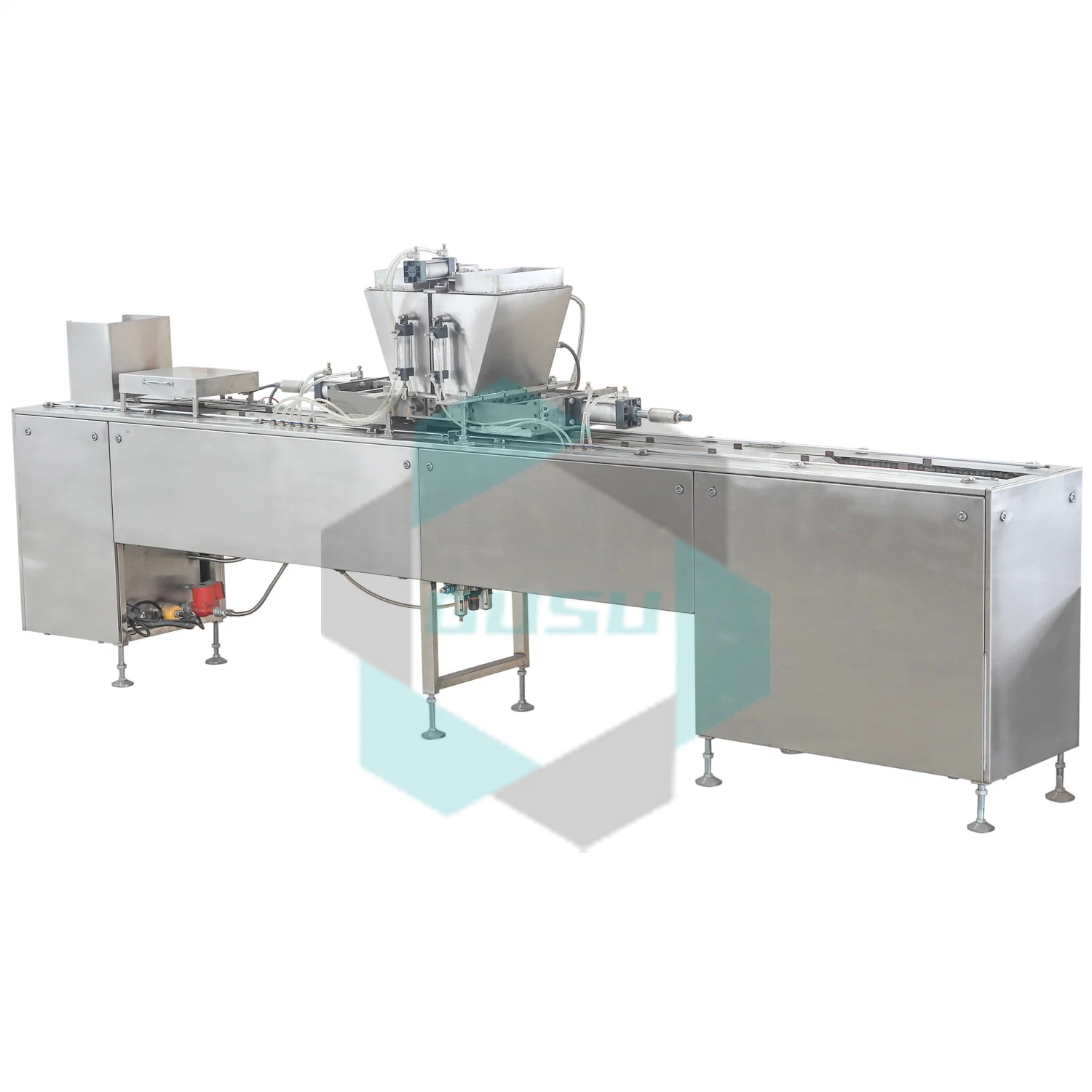 China Gusu Brand Two Color Filling Chocolate Molding Machine