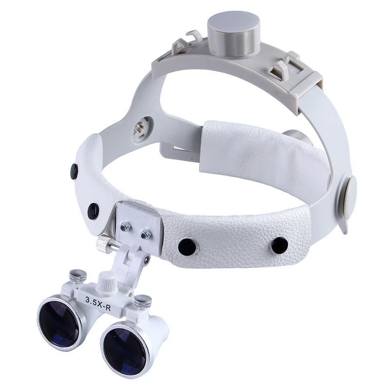 Herramientas portátiles Head-Mounted Dental Spotlight Lupa aprobado CE