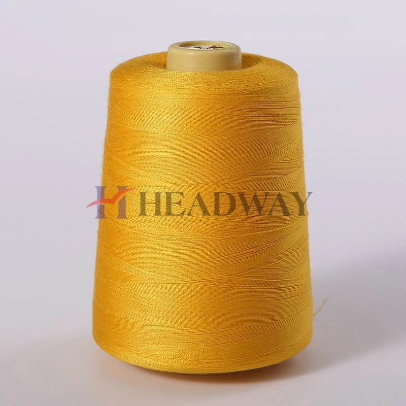 China 21s/32s Colored Sewing Thread Dyed Color Cotton Polyester Blended Yarn