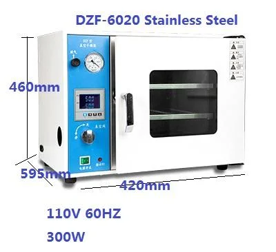 Dzf-6030 Professional Lab Desktop Oven Vacuum Drying Oven Microwave Vacuum Oven