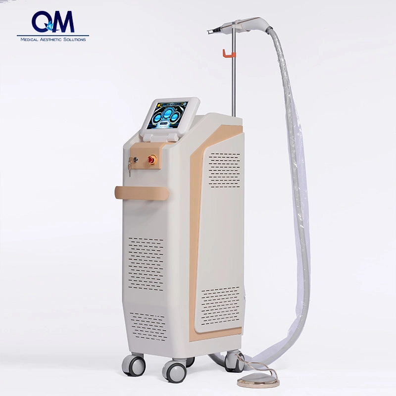 Professional Vertical Pigment Freckle 1064 ND YAG Hair Removal Carbon Laser Facial Machine