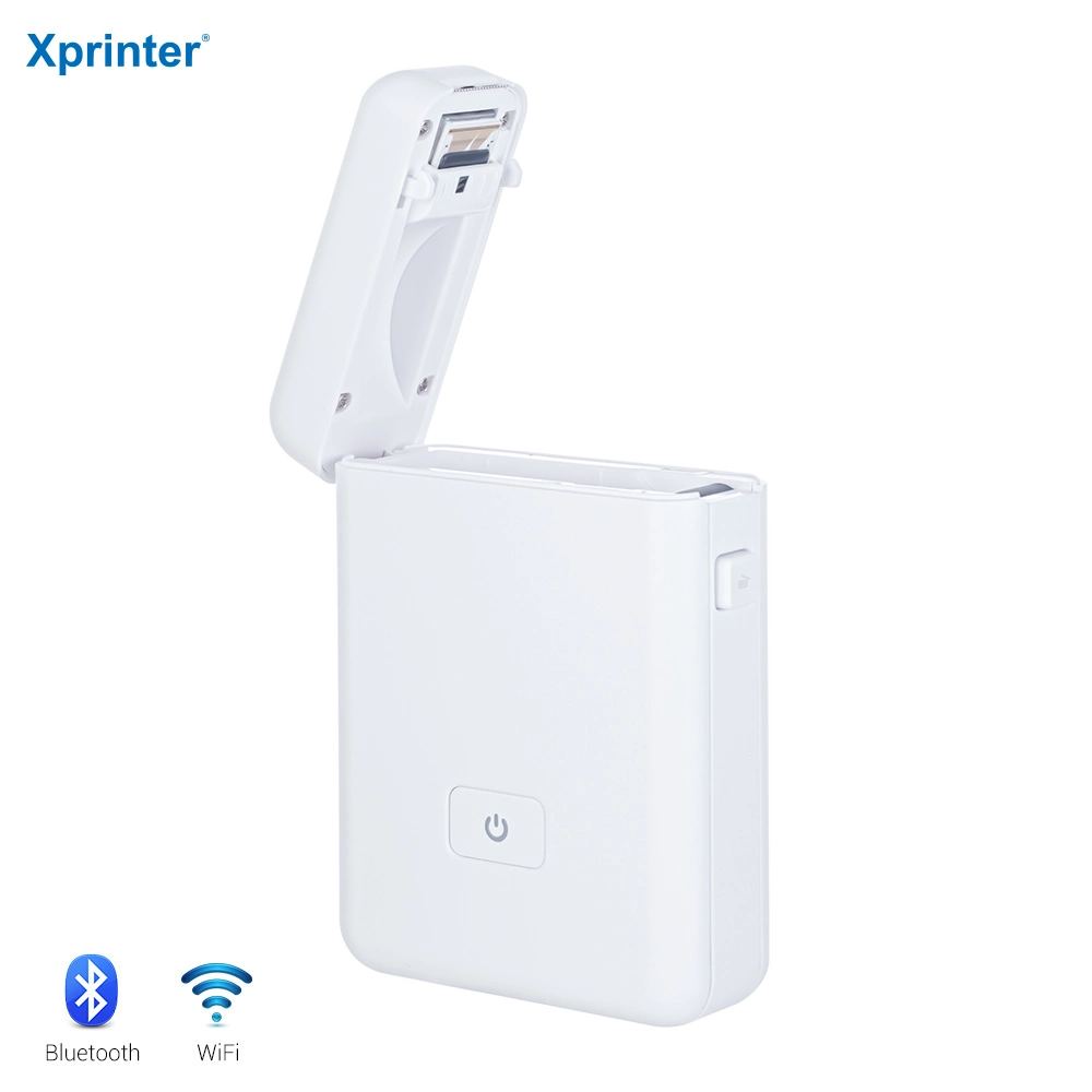 Xprinter XP-HP2 batería de gran capacidad Mini portátil inalámbrico adhesivo térmico Impresora