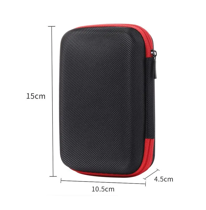 Customized Plastic Waterproof Shockproof Proof EVA Hard Carry Storage Case for Power Bank