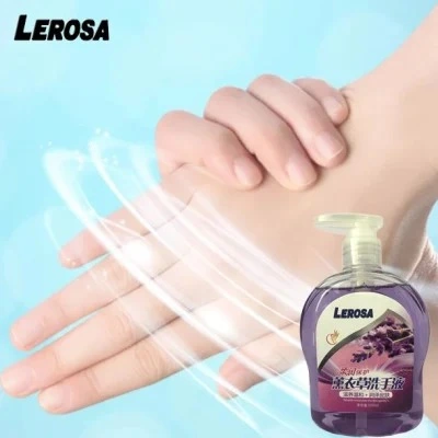 Lavanda natural líquido hidratante Gel higienizador jabón para lavar a mano a mano